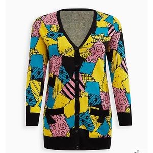 Nightmare Before Christmas Sally cardigan